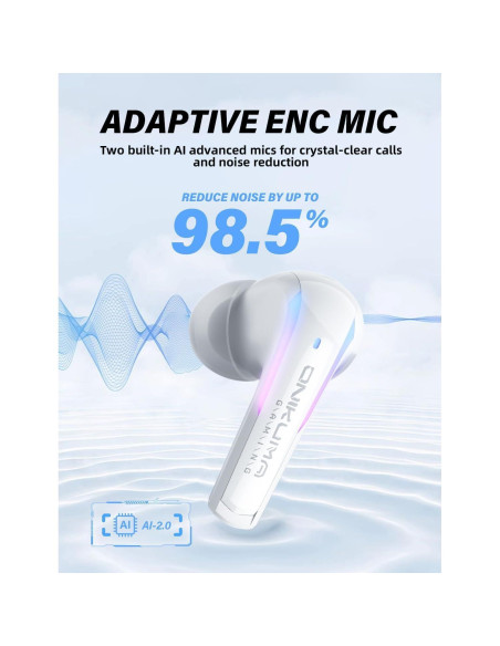 Auriculares Inalámbricos ONIKUMA T27 para Juegos 20ms Latencia