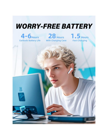 Auriculares Inalámbricos ONIKUMA T27 para Juegos 20ms Latencia