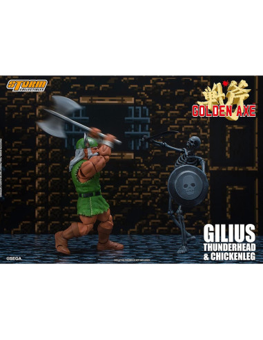 Figura Gilius Thunderhead Storm Collectibles 1/12 Golden Axe