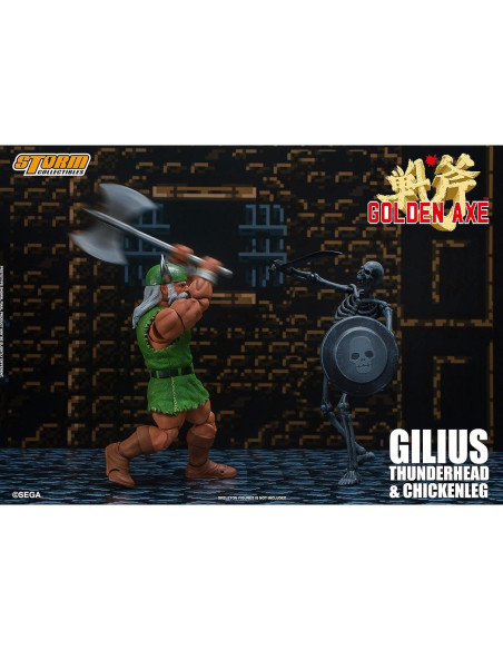 Figura Gilius Thunderhead Storm Collectibles 1/12 Golden Axe
