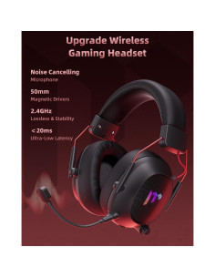 Auriculares Gaming Inalámbricos Mytrix Tac Master 50H RGB 2