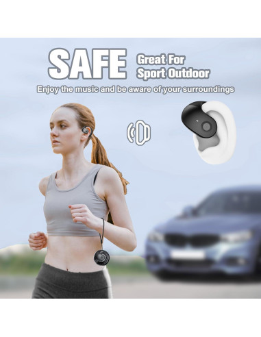 Auriculares Inalámbricos Conducción Ósea JM13 Bluetooth 5.3