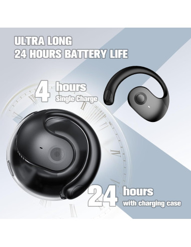 Auriculares Inalámbricos Conducción Ósea JM13 Bluetooth 5.3