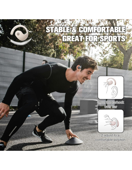 Auriculares Inalámbricos Conducción Ósea JM13 Bluetooth 5.3