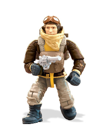 Mega Construx Call of Duty WW2 Piloto de Caza 22.68g