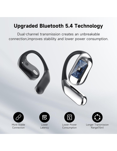 Auriculares Inalámbricos Aurotlu Q16-H3 Bluetooth 5.4 IPX7