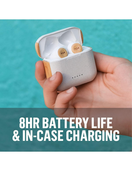 Auriculares Inalámbricos House of Marley Rebel Crema