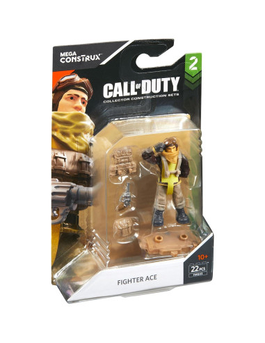 Mega Construx Call of Duty WW2 Piloto de Caza 22.68g