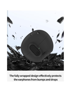 Funda Protectora UYRUREL para Auriculares Huawei FreeClip - Negro 2