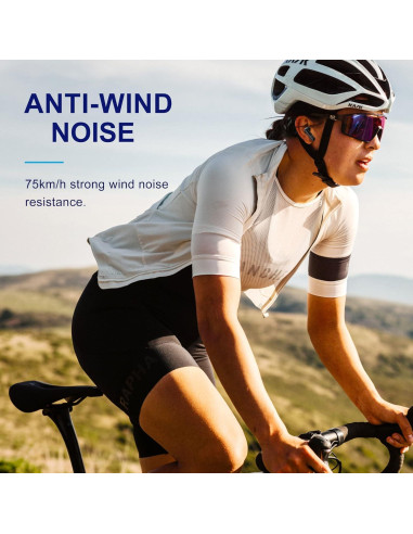 Auriculares Inalámbricos QCY HT05 MeloBuds + HT07 ArcBuds Negro