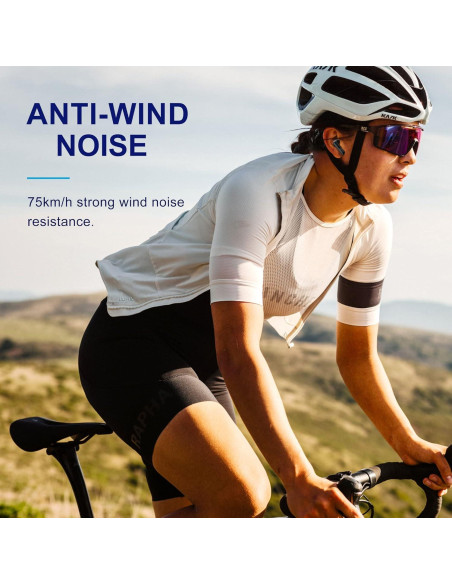 Auriculares Inalámbricos QCY HT05 MeloBuds + HT07 ArcBuds Negro