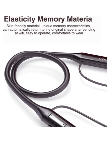 Auriculares Bluetooth JNXIKOU Neckband Inalámbricos 60h Batería