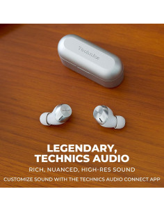 Auriculares Inalámbricos Technics EAH-AZ40M2-S Plata, Bluetooth 5.2, Cancelación de Ruido 2