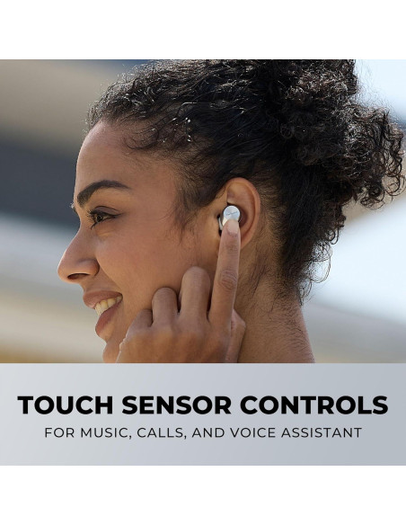 Auriculares Inalámbricos Technics EAH-AZ40M2-S Plata, Bluetooth 5.2, Cancelación de Ruido