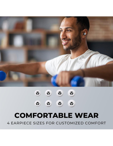 Auriculares Inalámbricos Technics EAH-AZ40M2-S Plata, Bluetooth 5.2, Cancelación de Ruido