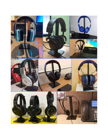 Soporte para Auriculares New Bee + Auricular Bluetooth M52 V5.1