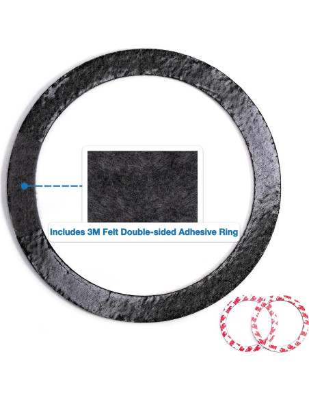 Almohadillas de Oído Voarmaks para Auriculares Audeze LCD