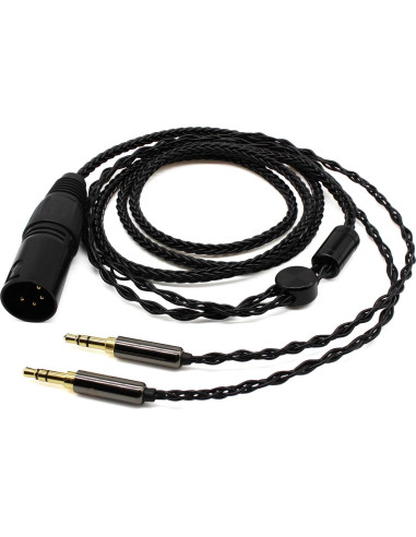 Cable Balanceado 4 Pines XLR Youkamoo 5m para Auriculares Hifiman