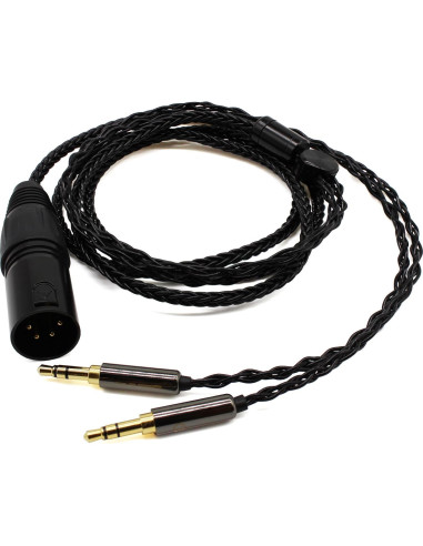 Cable Balanceado 4 Pines XLR Youkamoo 5m para Auriculares Hifiman