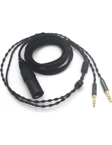 Cable Balanceado 4 Pines XLR Youkamoo 5m para Auriculares Hifiman