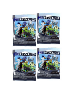 Mega Construx Mini Figuras Halo Infinite Serie 4 - Paquete de 4