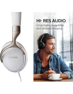 Auriculares Denon AH-GC25NC con cable y cancelación de ruido 2