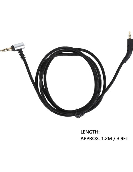 Cable de Reemplazo para Auriculares Bowers y Wilkins P7 1.2m