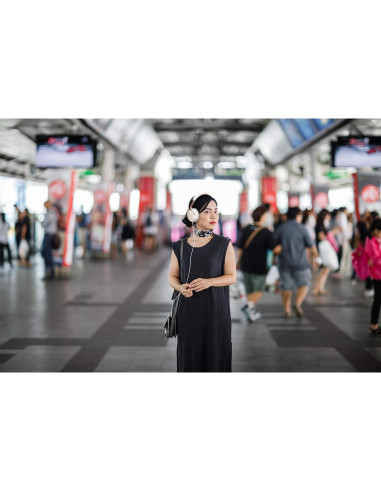 Auriculares Denon AH-GC25NC con cable y cancelación de ruido