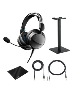 Auriculares de Juego Audio-Technica ATH-GL3 + Soporte + Paño