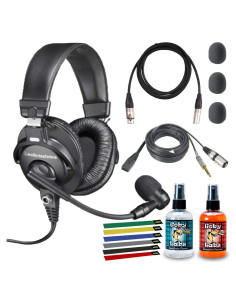 Auricular Estéreo de Transmisión Audio-Technica BPHS1 con Micrófono
