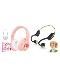 Auriculares Inalámbricos LOBKIN para Niños con Cancelación de Ruido