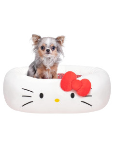 Cama para Mascotas Hello Kitty Jazwares Pequeña Lavable