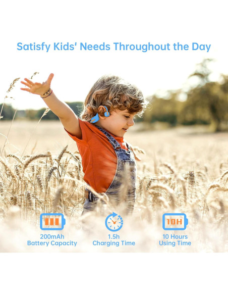 Auriculares Inalámbricos LOBKIN para Niños Bluetooth 5.4 35H