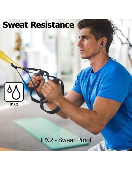 Auriculares Inalámbricos JVC HA-EN15WH Deportivos Bluetooth IPX2