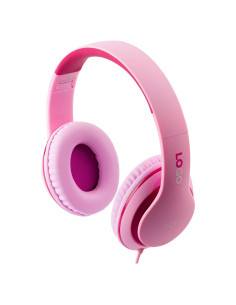 Auriculares iJoy para Niños con Micrófono - Azul/Rosa