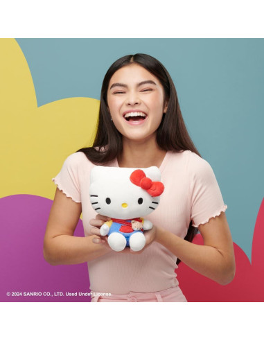 Peluche Hello Kitty con Sudadera y Tiny Chum - Jazwares