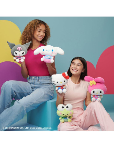 Peluche Hello Kitty con Sudadera y Tiny Chum - Jazwares