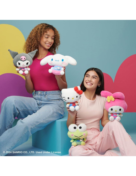 Peluche Hello Kitty con Sudadera y Tiny Chum - Jazwares