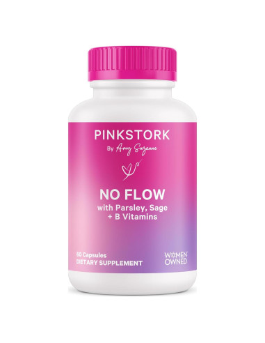 Cápsulas Pink Stork No Flow - Suplemento para dejar de amamantar