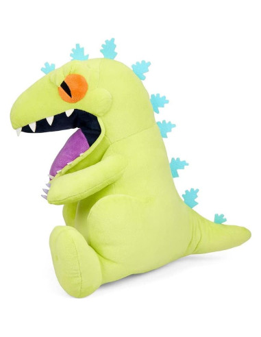 Peluche Vibrante Reptar Kidrobot 40 cm Oficial Rugrats