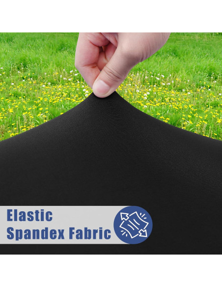 Mantel Rectangular Elástico Moosfor 182.9x76.2cm Negro