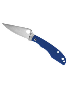 Cuchillo de bolsillo Spyderco Grasshopper G-10 5.8 cm Azul