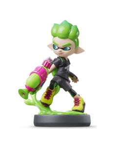 Amiibo Niño Verde Neón Nintendo Splatoon - Juego Nuevo