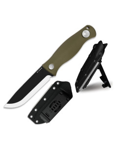Cuchillo Fijo Kizer Polaris 10.74 cm Acero 1095 Verde G10