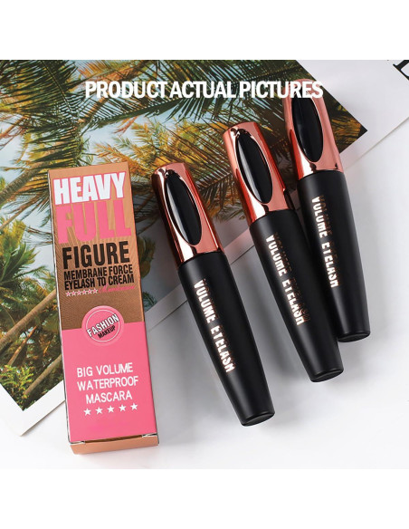 Máscara de Pestañas Voluminosa Tiejdhr 4D Waterproof 1 Paquete Máscara de Pestañas Voluminosa Tiejdhr 4D Waterproof 1 Paquete