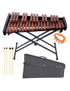 Xilófono Profesional LyricLight 32 Notas Madera con Soporte