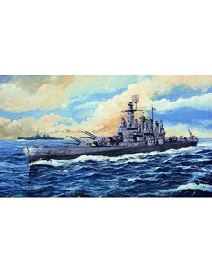 Modelo de Barco de Guerra Trumpeter USS Washington BB56 1/700 2