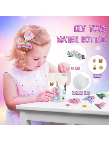 Set de Regalos de Sirena para Niñas 3-12 Años - Manta y Joyería