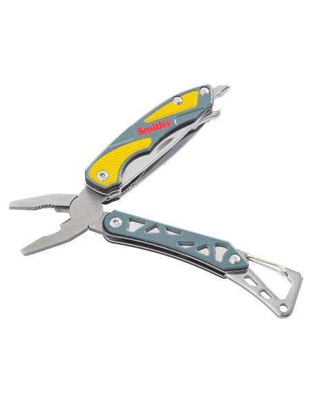 Multi-Tool Smith's 7-en-1 Gris con Cuchillo y Alicates
