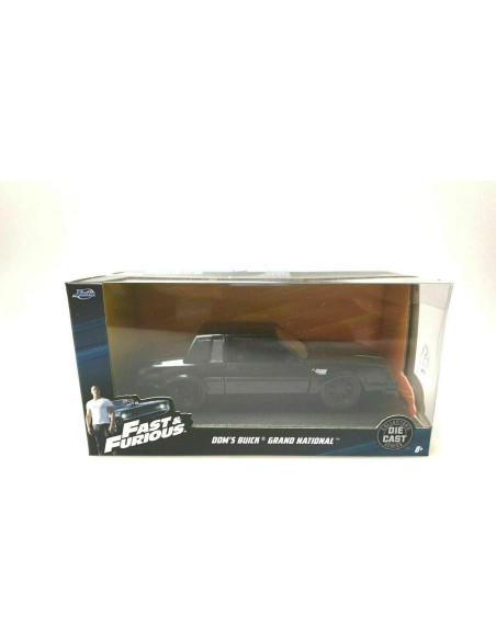 Auto de colección Rápido y Furioso Jada 1:32 Buick Grand National Auto de colección Rápido y Furioso Jada 1:32 Buick Grand National